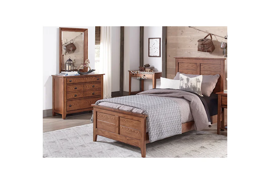 Grandpa's Cabin Twin Bedroom Group by Liberty Furniture at Esprit Decor Home Furnishings